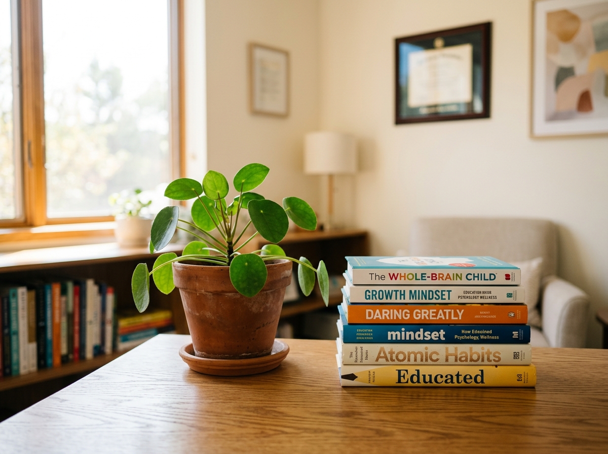 Books on confidence, learning, growth, and success
